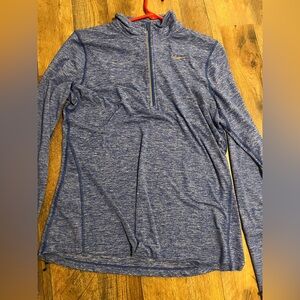 Nike Blue Quarter-Zip Pullover